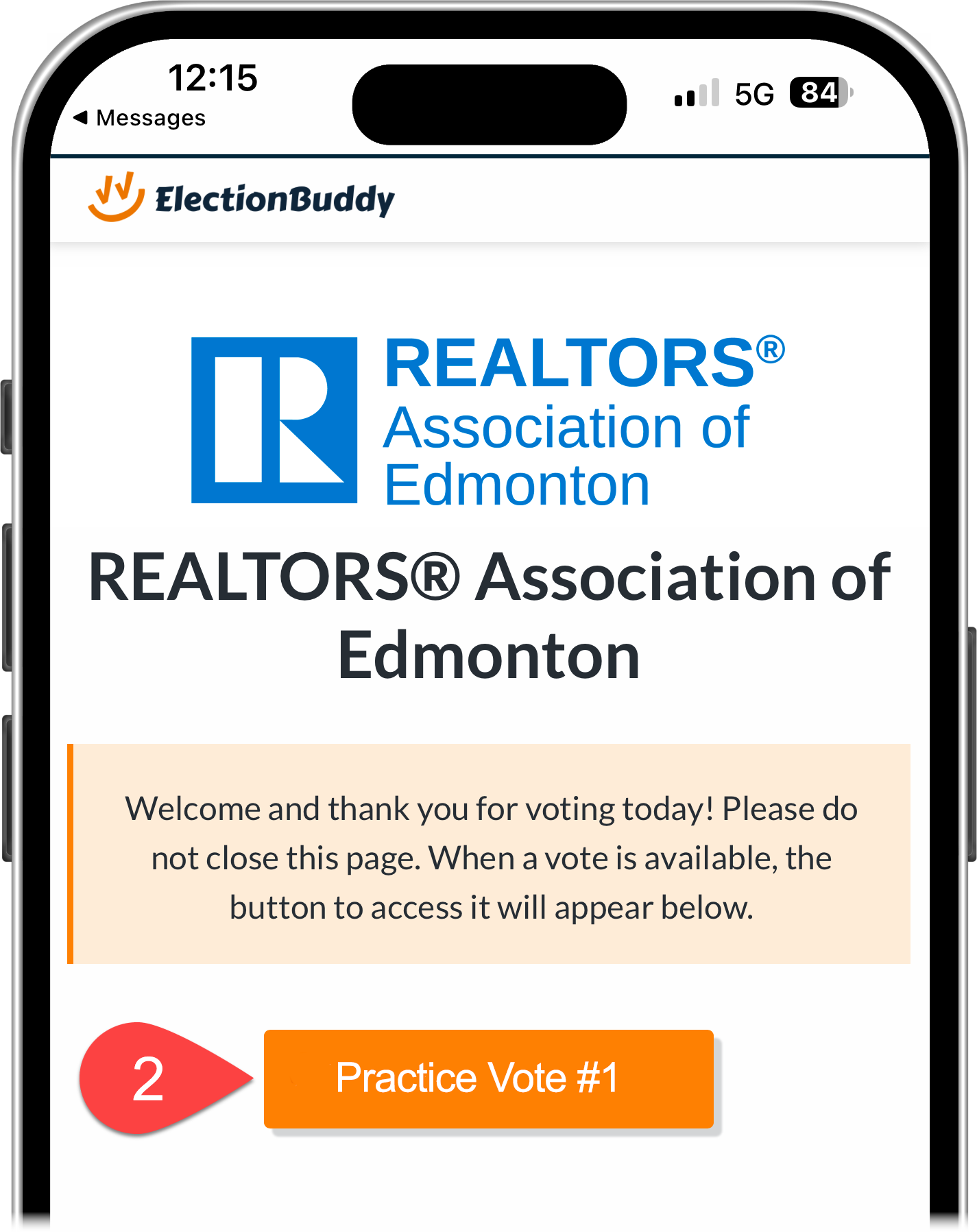 2. Landing Page Vote Button.png